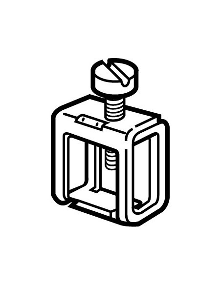 Connecteur 1,5mm² à 4mm² pour barre 12x4mm non percée réference 037349 LEGRAND 037360