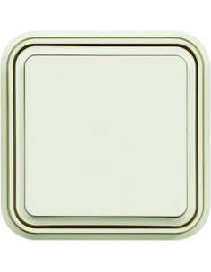 Interrupteur va-et-vient encastré Cubyko blanc IP55 HAGER WNE001B 2