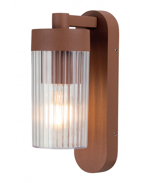 LILI Applique Mur Ext. IP44 IK04 noir E27 40W max. Lpe non incl. ARIC 3168