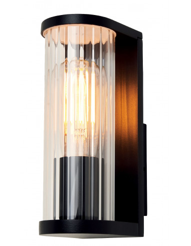 MAGALI Applique Mur Ext. IP44 IK04 noir E27 60W max. Lpe non incl. ARIC 3169