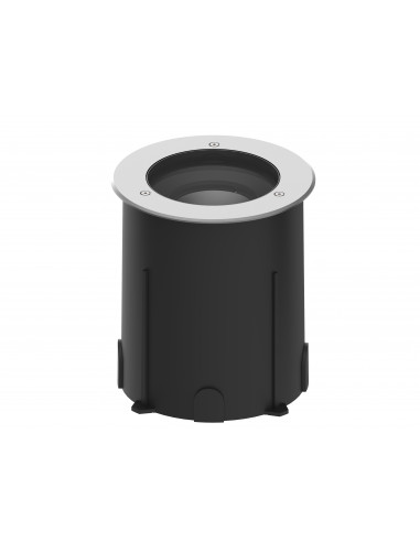 LUMISOL 175 Enc.Sol Ext. IP67 IK10 inox 316L rond LED 9,6W 15° 4000K 1300lm ARIC 51904