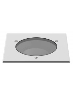 LUMISOL 175 Enc.Sol Ext. IP67 IK10 inox 316L carré LED 9,6W 15° 4000K 1300lm ARIC 51916