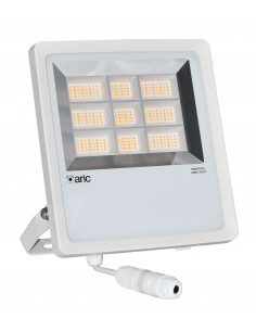 TWISTER 4 blanc 83W 3CCT IP66 IK08 2200K/3000K/4000K 12870lm 90° 50000h ARIC 51923