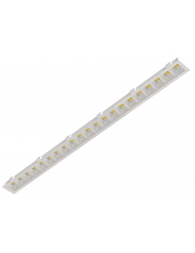 Module LED blanc UGR19 pour dalle MODULO 12,5W CCT 3000/4000K 1750lm 50000h ARIC 51986
