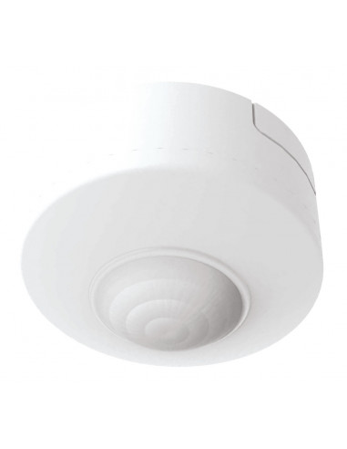 Détecteur/Sensor infrarouge 360° encastré/saillie 8m max 1000W max ARIC 52082
