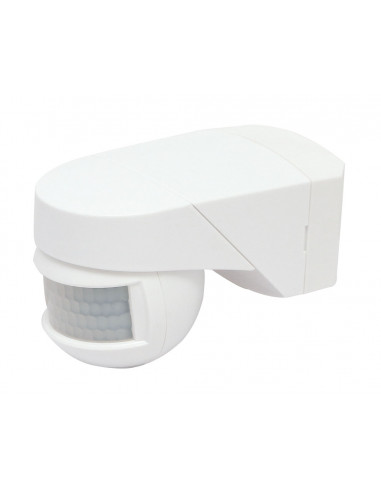 Détecteur/Sensor infrarouge IP54 mur/plaf/angle H180°/V70° 1000W max ARIC 52086