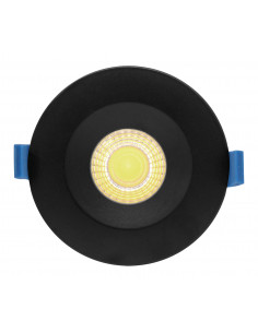 Spot ASPEN MAX Encastré LED recouvrable IP5x/65 10W 45° 950lm 3000/4000K (CCT) noir ARIC 56002