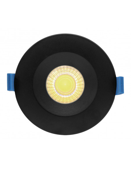 Spot ASPEN MAX Encastré LED recouvrable IP5x/65 10W 45° 950lm 3000/4000K (CCT) noir ARIC 56002