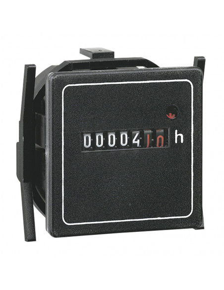 Compteur horaire totalisateur 400V 50Hz 48x48mm LEGRAND 049559