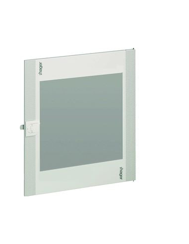 Porte transparente 550x500mm pour coffret NewVegaD HAGER FD32TN
