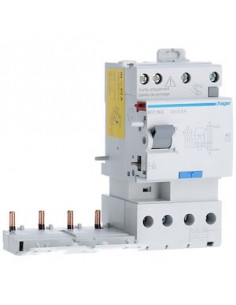 Bloc différentiel double sortie 4P 63A 300mA type AC HAGER BFC863 2
