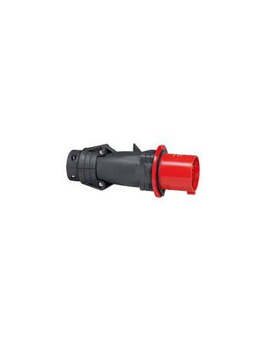 Fiche mobile droite Hypra IP44 63A de 380V à 415V 3P+T plastique LEGRAND 053843