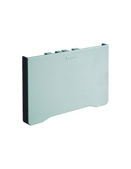 Embout pour goulotte d'installation GBD 50x85mm PVC couleur Alu HAGER GBD500856ALU