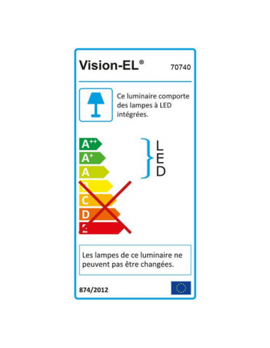 Spot LED Encastrable STROMBO Sol Balise Carré 1.5W 4000K IP65 MIIDEX 70740
