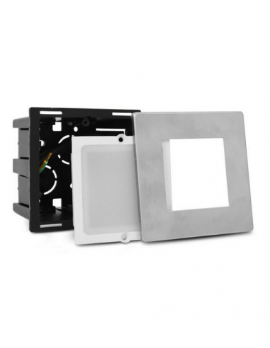 Spot LED Encastrable STROMBO Sol Balise Carré 1.5W 4000K IP65 MIIDEX 70740
