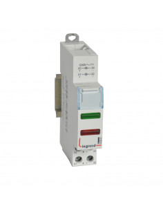 Voyant à LED CX³ double 12V à 48V vert et rouge 1 module LEGRAND 412941