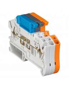 Bloc de jonction sectionnable à ressort viking 3 avec 1 jonction 2 conducteurs pour circuit non coupé LEGRAND 037285 2