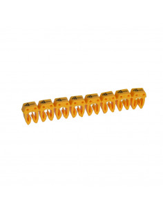300 Repères CAB 3 pour filerie 0,5mm² à 1,5mm² et blocs de jonction avec signe conventionnel terre LEGRAND 038276