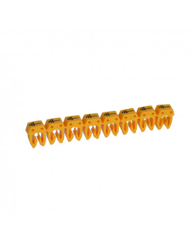300 Repères CAB 3 pour filerie 0,5mm² à 1,5mm² et blocs de jonction avec signe conventionnel terre LEGRAND 038276
