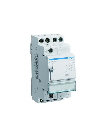 Télérupteur 2O+2F 24V HAGER EPN528