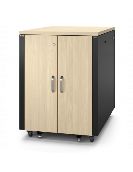 APC NetShelter Rack informatique insonorisé 17U Finition Erable SCHNEIDER AR4017IA