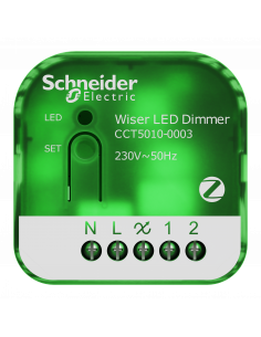 Wiser micromodule variateur de lumière avec ou sans neutre zigbee SCHNEIDER CCT5010-0003 2