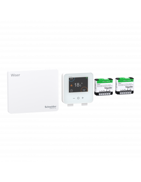 Wiser kit thermostat connecté pour radiateurs FIP électriques Génération 2 SCHNEIDER CCTFR6905FIPG2
