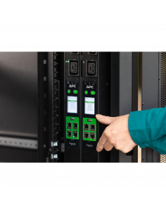 EASY rack PDU 11 kw mesuré 0U,triphasé 230V 32A 21C13 3C19 NMC3 SCHNEIDER EPDU2216M 2