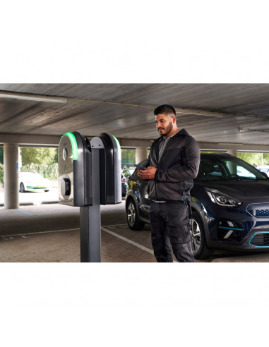 EVlink Pro AC 3PH-22 kW-32A-1 priseT2S+TF-RDC-DD 6 mA+MNx+MID 3 PH SCHNEIDER EVB3S22N40FM