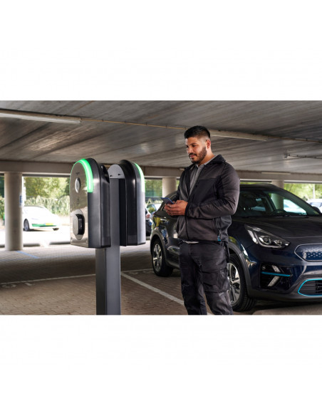 EVlink Pro AC 3PH-22 kW-32A-1 priseT2S+TF-RDC-DD 6 mA+MNx+MID 3 PH SCHNEIDER EVB3S22N40FM