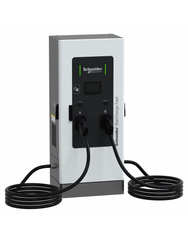 Schneider StarCharge Fast 60 kW sans Câble management 7m SCHNEIDER EVD2S60TBBC7