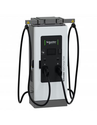 Schneider StarCharge Fast 60 kW avec Câble management 3,6m et lecteur CB SCHNEIDER EVD2S60TBBCC