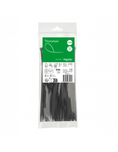 Thorsman colliers de serrage 200x3.6 Noir 100p SCHNEIDER IMT46414