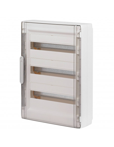 Porte transparente XL³125 IP40 IK09 pour coffret 3 rangées référence 401613 LEGRAND 401873