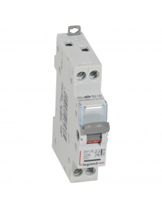 Interrupteur-sectionneur DX³-IS à voyant 2 Pôles 400V 32A 1 module LEGRAND 406438 2