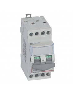 Interrupteur-sectionneur DX³-IS 4 Pôles 400V 20A 2 modules LEGRAND 406477