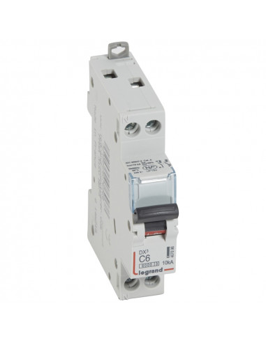 DX3 1P+NG C6 6000A/10KA LEGRAND 407696