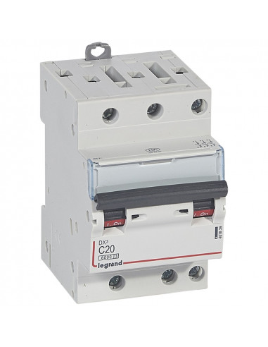 DX3 3P C20 6000A/10KA 3M LEGRAND 407839