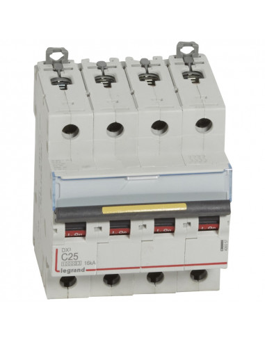 DX3 4P C25 10000A/16KA LEGRAND 409357