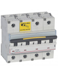 DX3 4P D100 10000A/16KA LEGRAND 409541