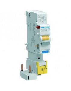 Bloc différentiel 1P+N 25A 30mA type AC HAGER BDC225F