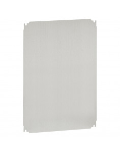 Plaque pleine pour coffret Atlantic, Atlantic Inox et Marina hauteur 600 x largeur 400 mm LEGRAND 036056