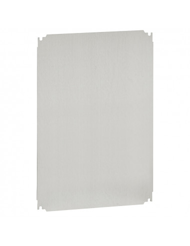 Plaque pleine pour coffret Atlantic, Atlantic Inox et Marina hauteur 600 x largeur 400 mm LEGRAND 036056