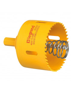 Scie cloche Ø67mm pour boîte Batibox cloisons sèches 1 à 4 postes LEGRAND 080067