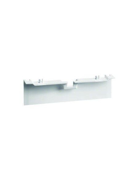 Support pièce de recouvrement pour plinthe SL20080 Pure HAGER SL20080A9016