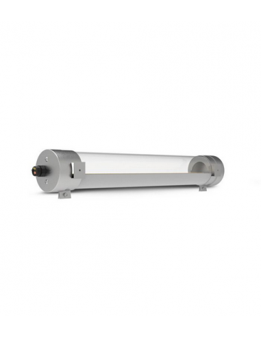 Tubulaire LED Intégrées Claire Traversant 17W 4000K Garantie 5 ans MIIDEX 100711