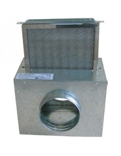 Caisson filtre pour CHEMINAIR 400 D.125mm S&P (UNELVENT) 890002 2