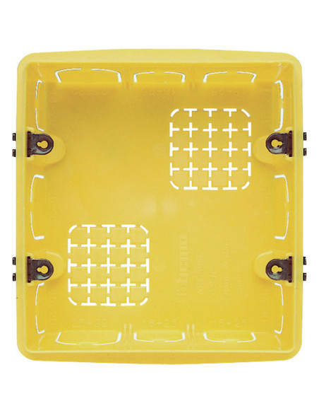 Boîte d'encastrement pour maçonnerie prof. 50 mm 3+3 modules BTICINO 506E