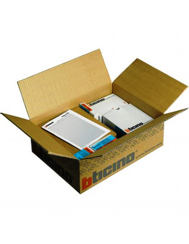 KIT HEXACT COM 2-4 portes, livré avec 1 lecteur Vigik+ et 1 module éco data mini BTICINO BT348047