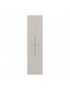 Enjoliveur Living Now with Netatmo pour inter et cde de volets 1 module sable BTICINO BTKM32 2